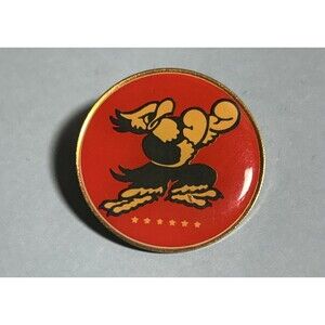WWII USAAF War eagle Mascot  Lapel Pin